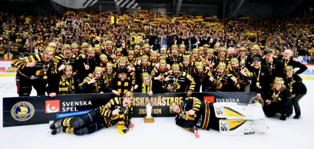 Skellefteå AIK 2024 Le Mat Trophy Champions