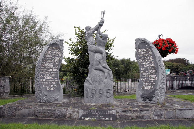 Hurling Statue - Memory & Meaning - Ennis - Ireland