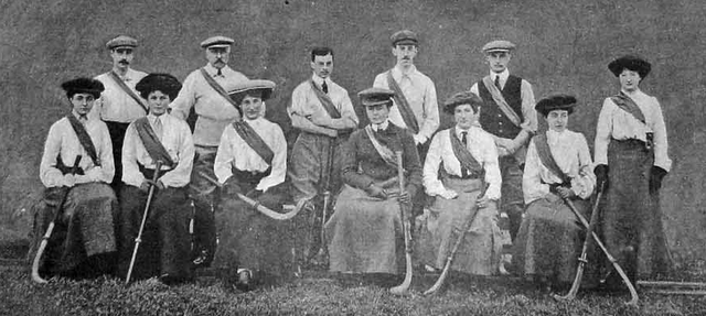 The Duke & Duchess of Connaught's Field Hockey Team - 1904