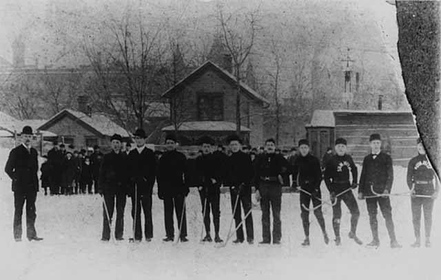 Henrietta and Summit Ice Polo Club - St Paul - Minnesota - 1894