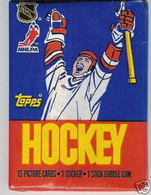 Hockey Card Wrapper 1986 1