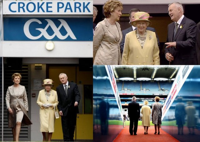 Queen Elizabeth II - Visits Croke Park - Home of GAA - May, 2011