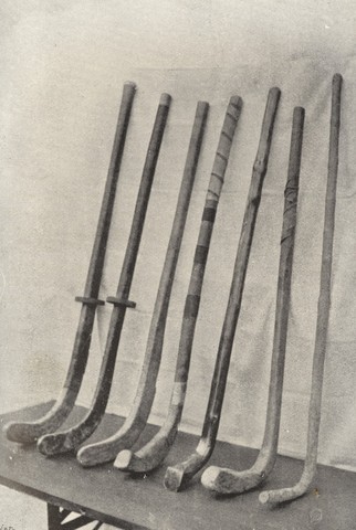 Antique Field Hockey Sticks - Custom Made 