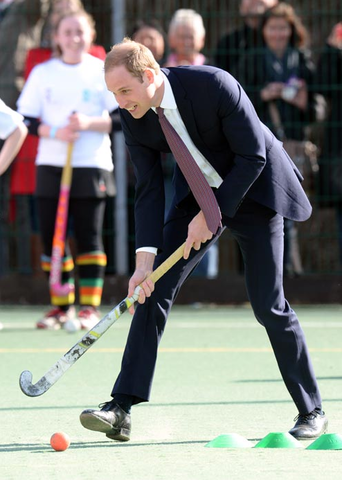 Prince William - The Duke of Cambridge - Field Hockey Dribble