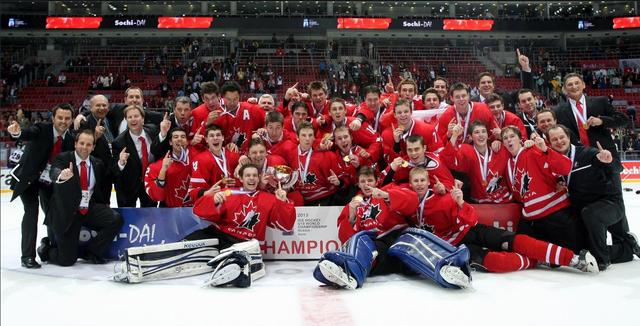 Team Canada - IIHF - U18 World Ice Hockey Champions - 2013