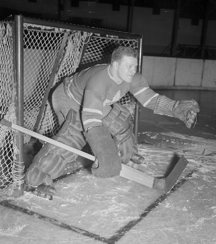 Turk Broda - Toronto Maple Leafs Goaltender - 1940s