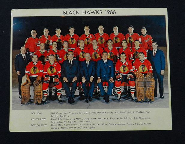Chicago Blackhawks - Team Photo - 1966