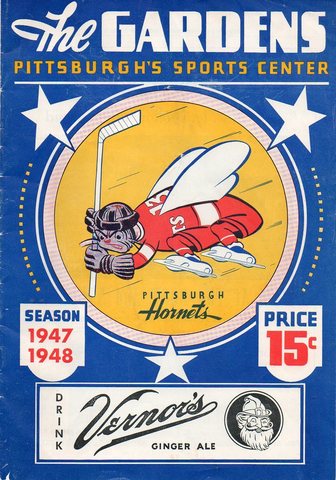 Pittsburgh Hornets - AHL - Program Cover - 1947