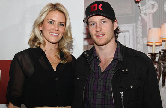 Duncan Keith with his wife Kelly-Rae Keith - 2011 - Keith Relief