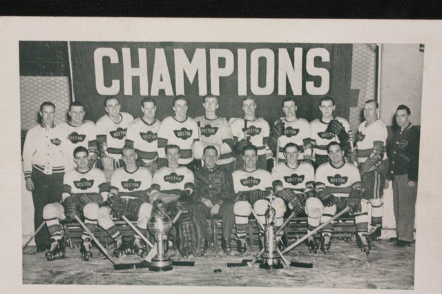 Boston Olympics 1945 Eastern Amateur Hockey League Champions