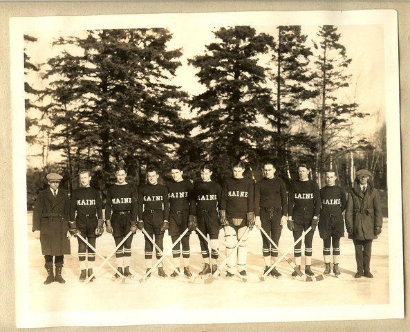 University of Maine - Black Bears Ice Hockey Team - 1924