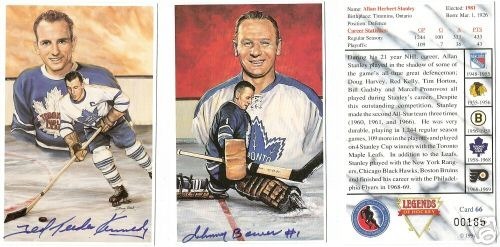 Hockey Cards Hockey Hall Of Fame Set Legends Of Hockey 7