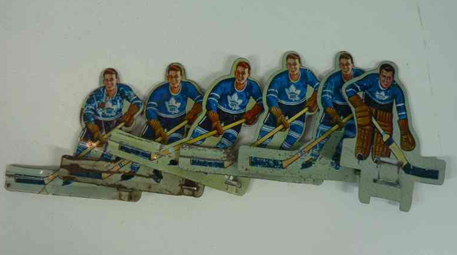 Toronto Maple Leafs Table Hockey Players - Early 1960s