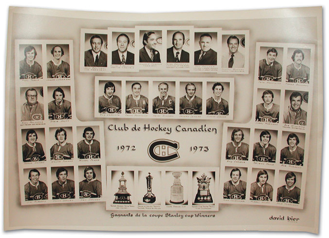 Montreal Canadiens - Stanley Cup Champions 1973
