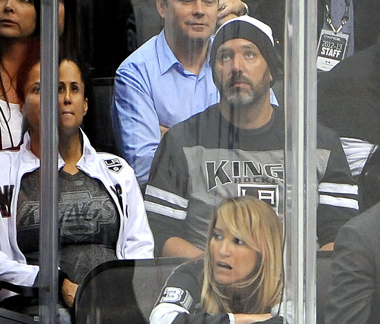Trey Parker & Boogie Tillmon at 2013 NHL Playoff's Game