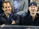 Will Arnett & John McEnroe at NY Rangers 2013 NHL Playoffs Game
