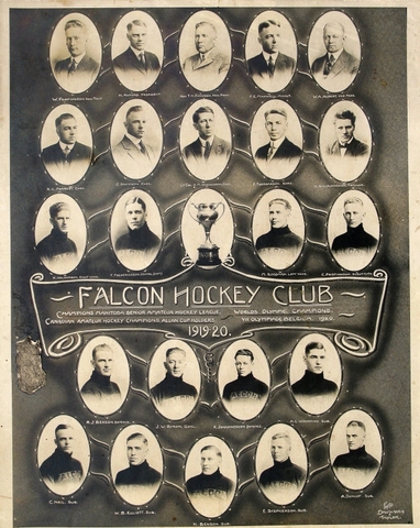 Winnipeg Falcons - Falcon Hockey Club - Allan Cup Champions 1920