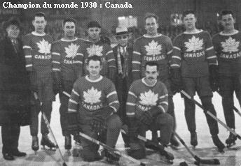 1930 World Ice Hockey Champions - Team Canada - Toronto CCMs