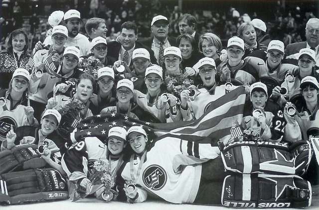 Team USA Women - First Olympic Ice Hockey Champions - 1998
