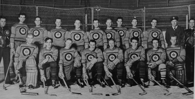 Official Photo - RCAF Flyers - Canada’s 1948 Olympic Hockey Team