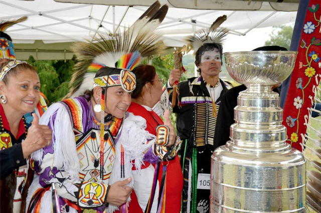 The Stanley Cup at 60th Annual Chicago PowWow - 2013