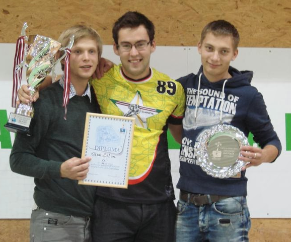 Table Hockey - Latvia Open 2013 Champion - Edgars Caics 