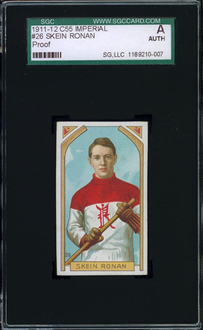 Skein Ronan Hockey Card #26 - Proof - Imperial Tobacco - 1911