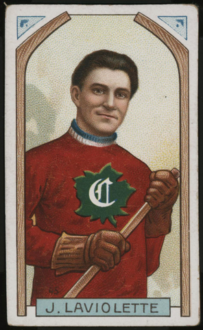 Jack Laviolette Hockey Card #45 - Proof - Imperial Tobacco  1911