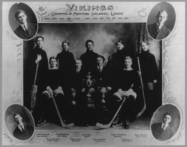  Winnipeg Vikings - Champions of Manitoba Icelandic League 1909