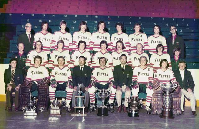 Barrie Flyers - Allan Cup Champions 1974