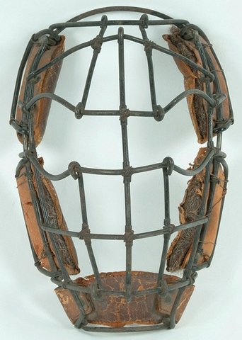 Oldest Catcher's Mask / Oldest Hockey Mask -  circa 1880