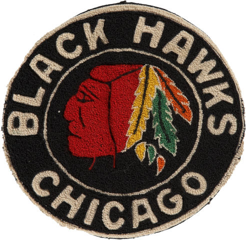 Chicago Black Hawks Team Crest - circa 1936