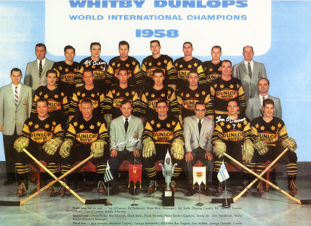 Whitby Dunlops - IIHF World Ice Hockey Champions 1958