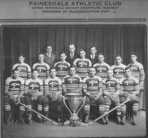 Painesdale Athletic Club - MacNaughton Cup Champions - 1937