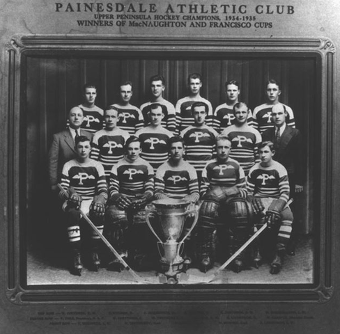 Painesdale Athletic Club - MacNaughton Cup Champions - 1935