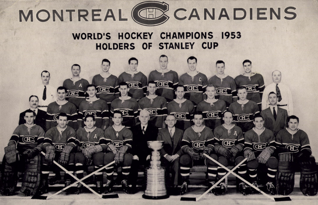 Montreal Canadiens - Stanley Cup Champions 1953