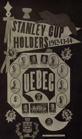 Quebec Bulldogs - Stanley Cup Champions - 1912 / 1913 