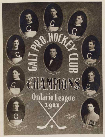 Galt Pro Hockey Club - Champions of Ontario League 1911