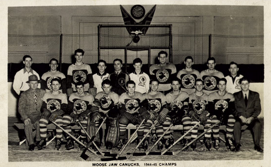 Moose Jaw Canucks - Abbott Memorial Cup Champions 1945