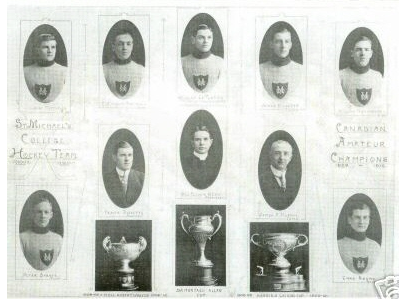St Michaels College Hockey Team - Allan Cup Champions 1910