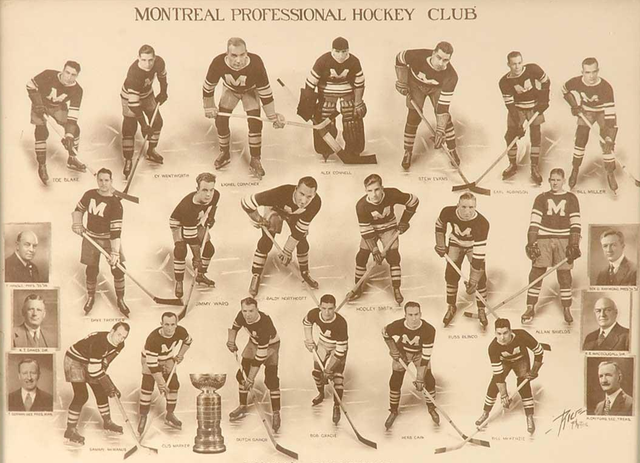 Montreal Maroons - Stanley Cup Champions 1935
