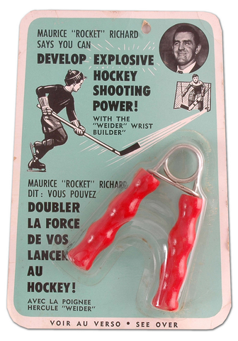 Develop Explosive Hockey Shooting Power - Wrist Exerciser 1960s
