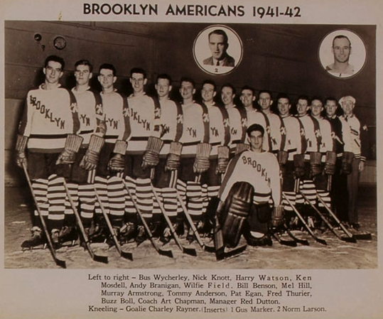Brooklyn Americans Team Photo - 1941 / 42 Season