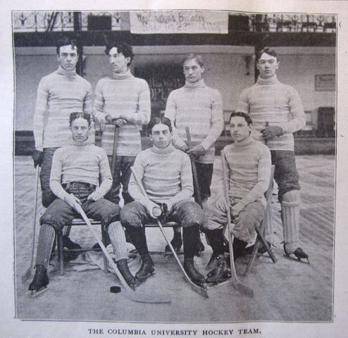 Columbia University Ice Hockey Team 1897