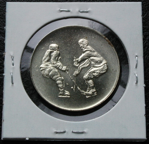 Hockey Coin 1972 1b X