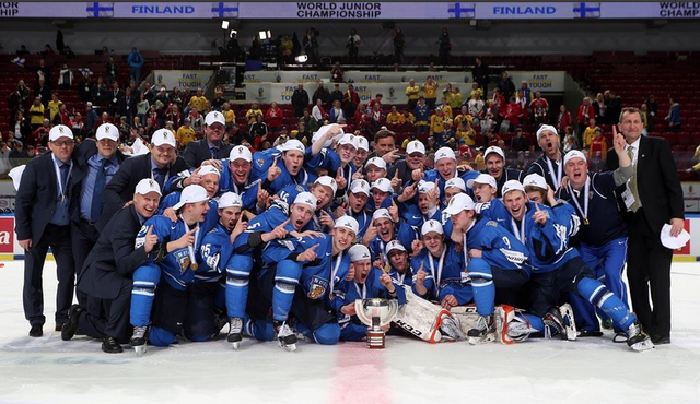 Suomi Team Finland - IIHF World Ice Hockey Junior Champions 2014