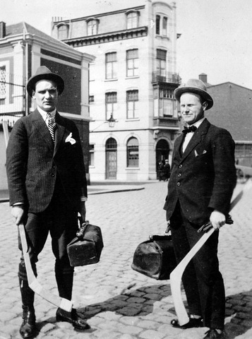 Seth Howander & Hansjacob Mattsson of Team Sweden - Antwerp 1920