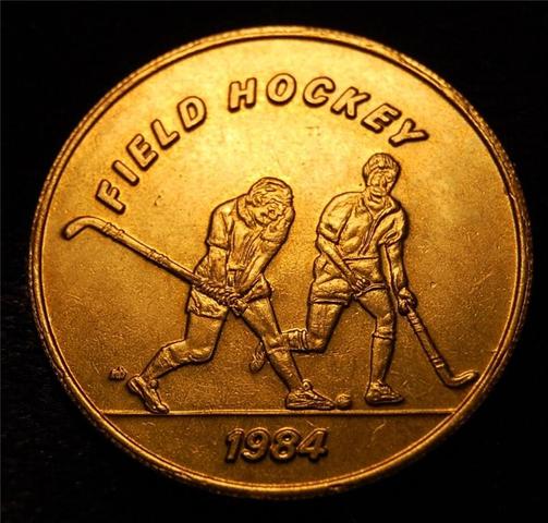 Hockey Coin 1984 1