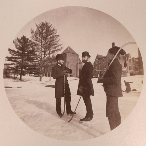 James Potter Conover & George William Lay - Ice Polo at SPS 1890