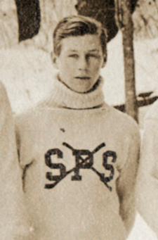Hobey Baker - 15 Years Old at St. Paul's School Hockey Team 1908